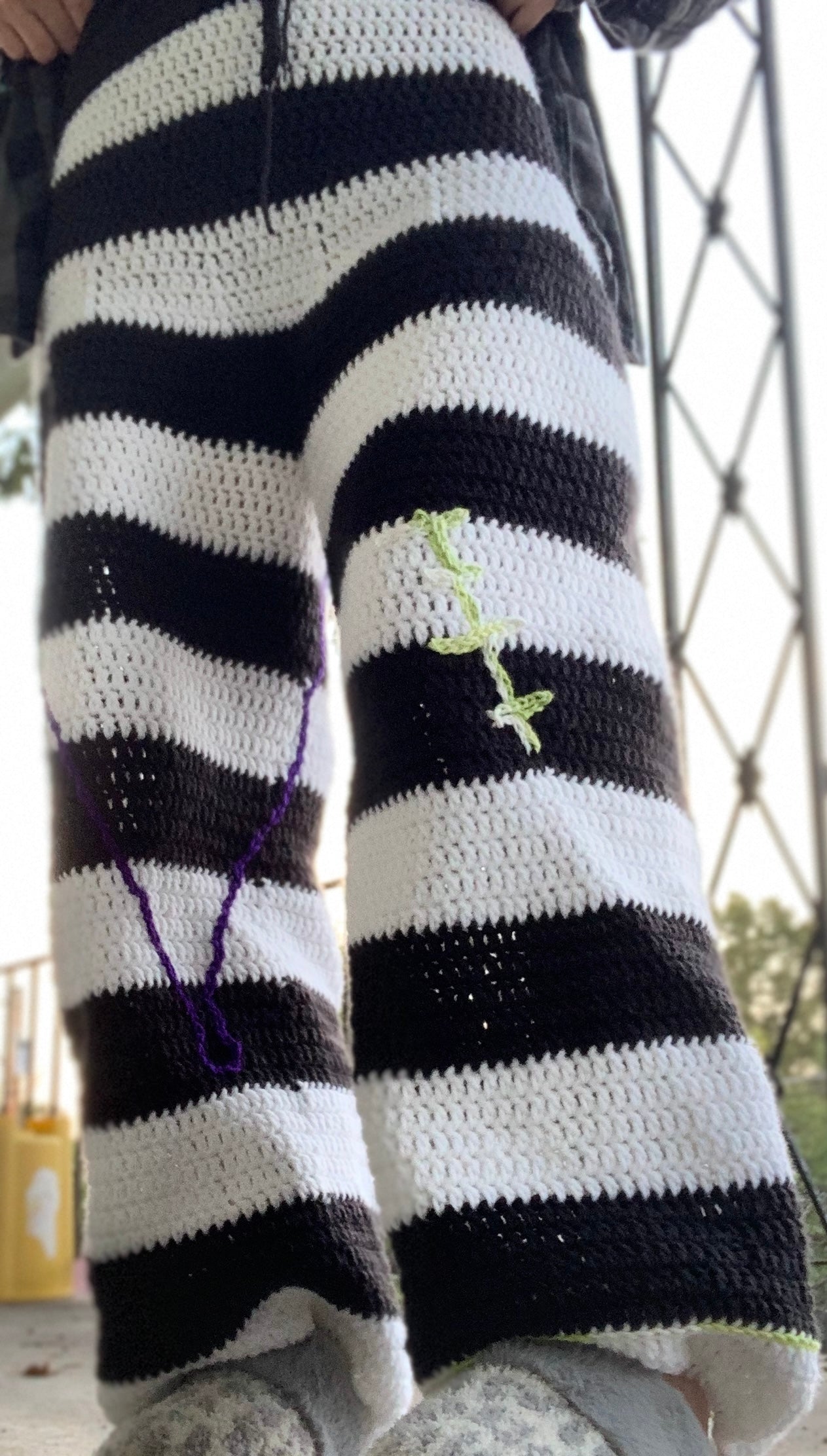 BEETLEJUICE themed pants