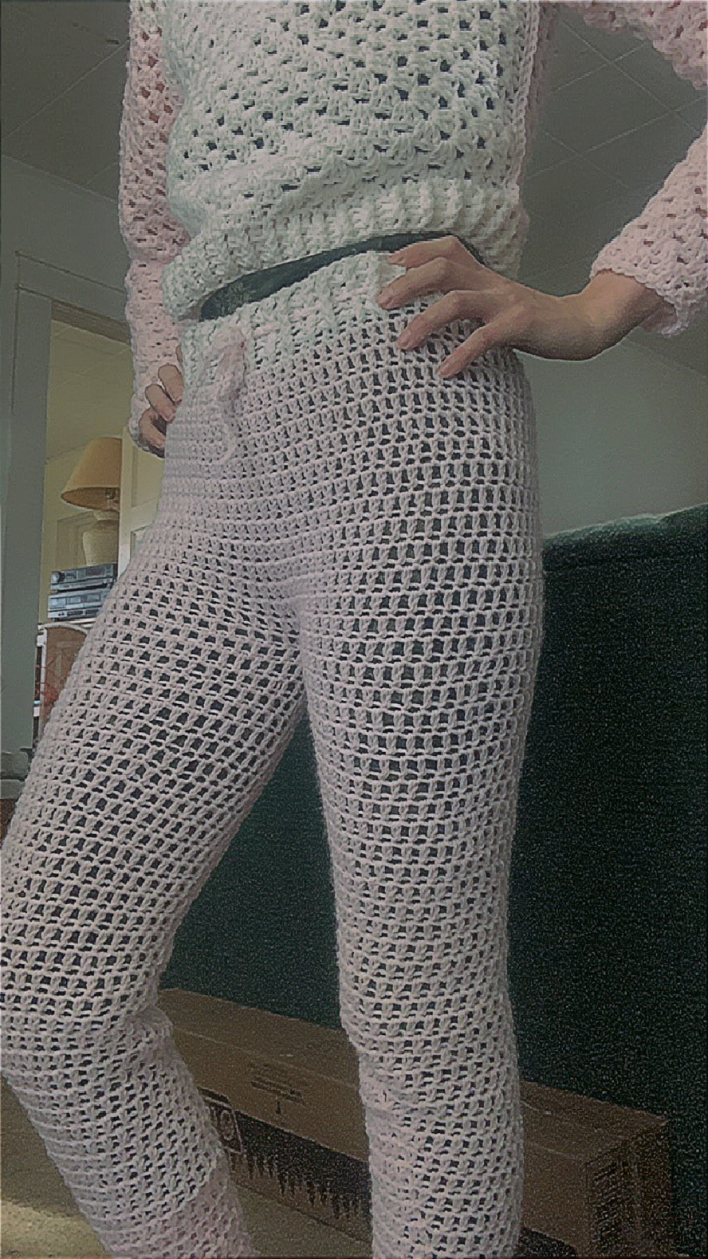 Valentine’s Day Snuggie Outfit.