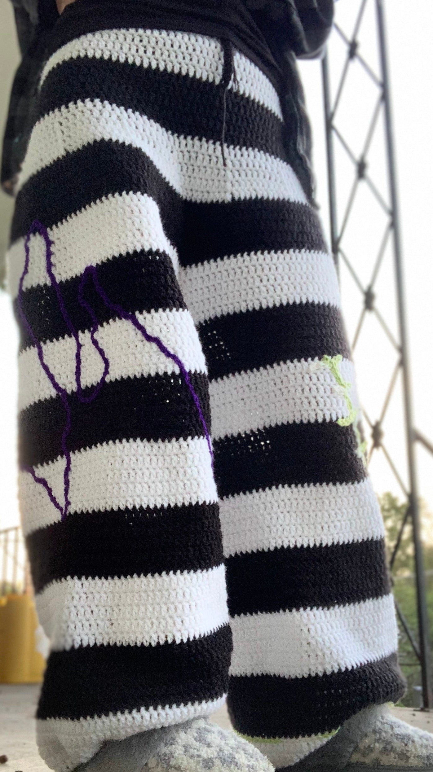 BEETLEJUICE themed pants