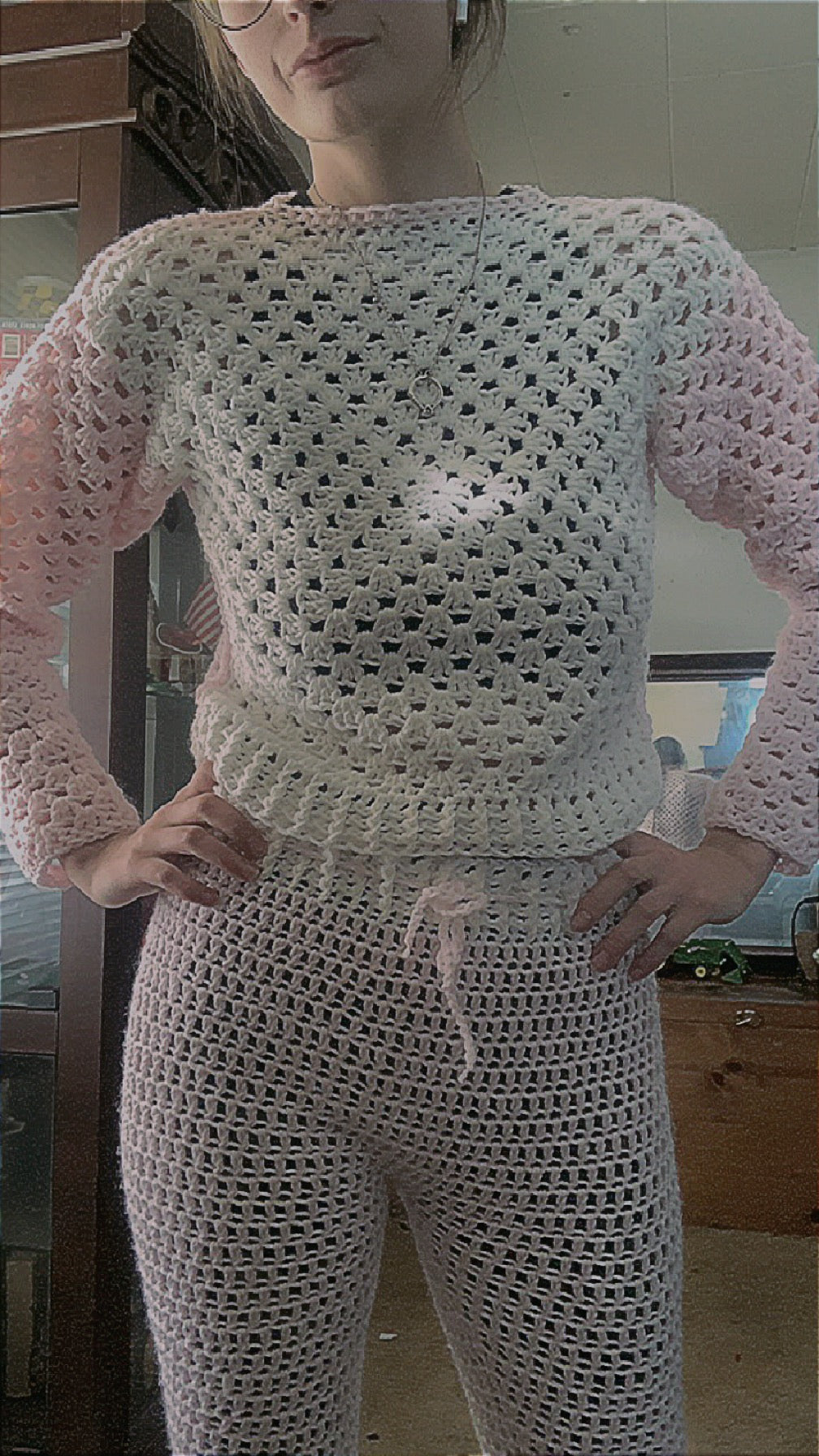 Valentine’s Day Snuggie Outfit.